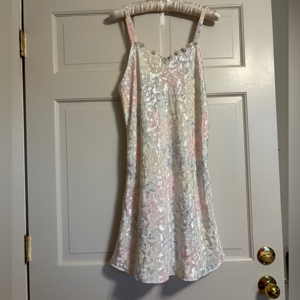 Vintage Pastel Slip Dress
